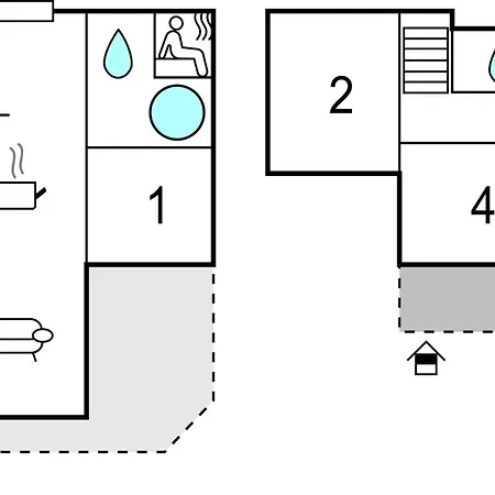 Σπίτι διακοπών Front In With House Sea View *